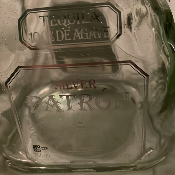Empty 750ml patron bottle with box - Picture 2 of 4